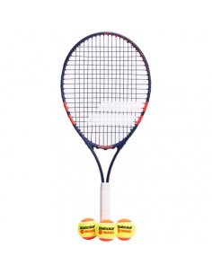 190011/209 Тенісна ракетка дитяча 7-10 років Babolat KIT RG/FO JR25 + 3 ORANGE BALLS 190011/209 фото від «TennisPortal» Київ Укр