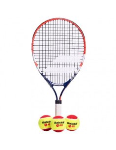 190007/209 Тенісна ракетка дитяча 5-7 років Babolat KIT RG/FO JR21 + 3 RED FELT BALLS 190007/209 фото від «TennisPortal» Київ Ук