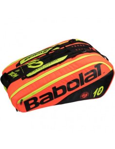 751164/287 Чохол для ракеток Babolat RH X12 PURE DECIMA RG/FO (12 ракеток) 751164/287 BLACK/RED/YELLOW фото від «TennisPortal» К