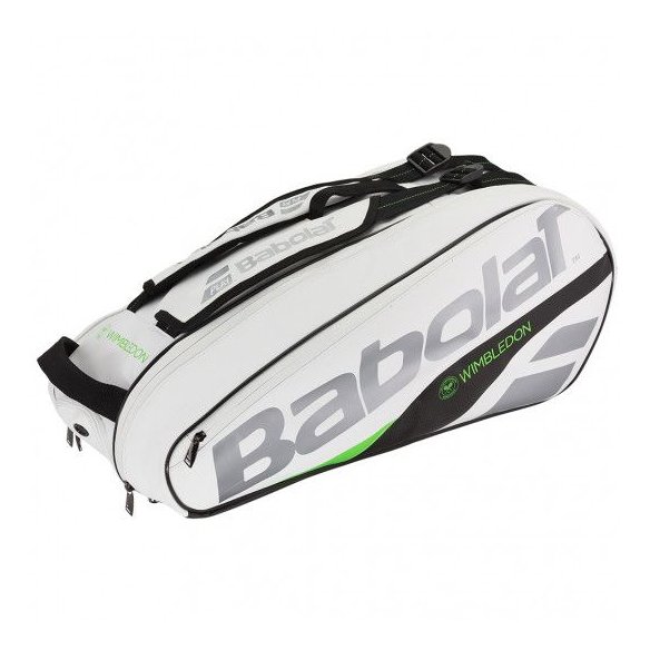 751168/150 Чохол для ракеток Babolat RH X6 PURE WIMBLEDON (6 ракеток) 751168/150 WHITE/GREEN фото від «TennisPortal» Київ Україн