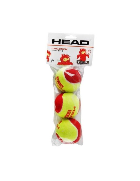 72489781138 М'ячі для тенісу HEAD (578113) 3B HEAD TIP red - 4DZ 2017 фото від «TennisPortal» Київ Україна