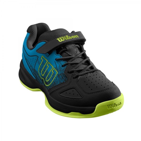 WRS323510E105 Кросівки Wilson подітий. STROKE K BL/BK/LIME SS18 синій/чорний/салатовий 10.5 фото від «TennisPortal» Київ Україна