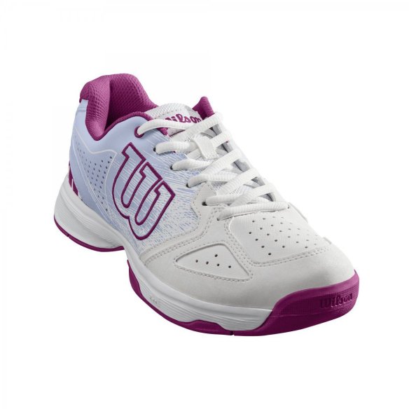 WRS324030E015 Кросівки Wilson подітий. STROKE WH/BL/BERRY SS18 білий/сірий/рожевий 1.5 фото від «TennisPortal» Київ Україна