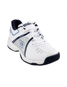 WRS323460E050 Кросівки Wilson жен. TOUR VISION WH/BL SS18 білий/синій 5.0 фото від «TennisPortal» Київ Україна