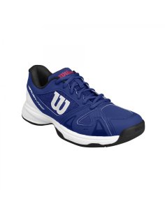 WRS323990E020 Кросівки Wilson подітий. RUSH PRO 2.5 BL/WH/BK SS18 синій/білий 2.0 фото від «TennisPortal» Київ Україна