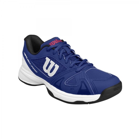 WRS323990E020 Кросівки Wilson подітий. RUSH PRO 2.5 BL/WH/BK SS18 синій/білий 2.0 фото від «TennisPortal» Київ Україна