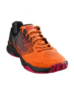 WRS323890E115 Кросівки Wilson чоловік. KAOS COMP OR/BK/RED SS18 помаранчевий/чорний/червоний 11.5 фото від «TennisPortal» Київ У