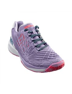 WRS323850E045 Кросівки Wilson жен. KAOS 2.0 Wilson LI/WH/CORAL SS18 бузковий/кораловий 4.5 фото від «TennisPortal» Київ Україна