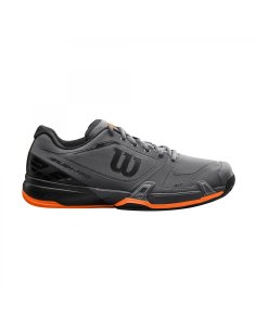 WRS324230E105 Кросівки Wilson чоловік. RUSH PRO 2.5 CC BL/BK/YEL SS18 чорний/оранжевий 10.5 фото від «TennisPortal» Київ Україна