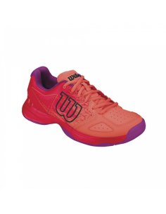 WRS322050E105 Кросівки Wilson Kaos Comp Junior RD/CORAL/PK 10.5 фото від «TennisPortal» Київ Україна