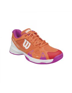 WRS322500E040 Кросівки Wilson jr RUSH PRO 2.5 CORAL/PK/WH 4.0 фото від «TennisPortal» Київ Україна