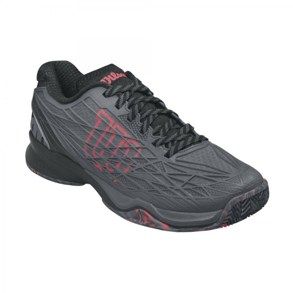 WRS322910E120 Кросівки Wilson m KAOS CC EBONY/BK/RD 12.0 фото від «TennisPortal» Київ Україна