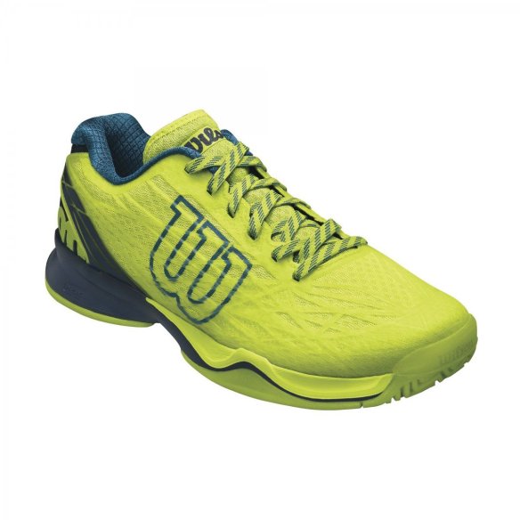 WRS323470E115 Кросівки Wilson m KAOS CC LIME/NAVY 11.5 фото від «TennisPortal» Київ Україна