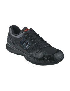 WRS321410E115 Кросівки Wilson m RUSH PRO 2.0 BK/BK/RD 11.5 фото від «TennisPortal» Київ Україна