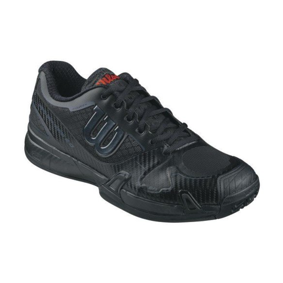 WRS321410E115 Кросівки Wilson m RUSH PRO 2.0 BK/BK/RD 11.5 фото від «TennisPortal» Київ Україна