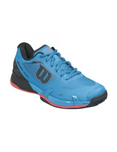 WRS322890E110 Кросівки Wilson m RUSH PRO 2.5 BL/BK/CORAL 11.0 фото від «TennisPortal» Київ Україна