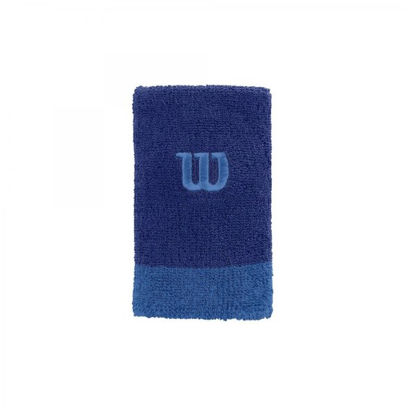 WRA733510 Напульсник W EXTRA WIDE W WRISTBAND BLUE OSFA SS18 синій фото від «TennisPortal» Київ Україна
