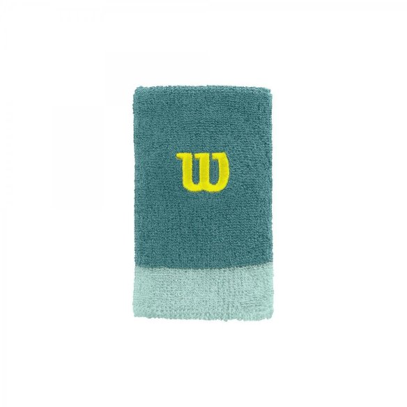 WRA733509 Напульсник W EXTRA WIDE W WRISTBAND DEEP LAKE OSFA SS18 бірюзовий фото від «TennisPortal» Київ Україна