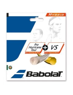 281030/100 Тенісні струни для ракетки Babolat HYBRID PHT 125 + VS 130 (Комплект,12 метрів) 281030/100 фото від «TennisPortal» Ки