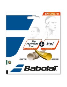 281032/100 Тенісні струни для ракетки Babolat HYBRID PHT 125 + XCEL 130 (Комплект,12 метрів) 281032/100 фото від «TennisPortal» 