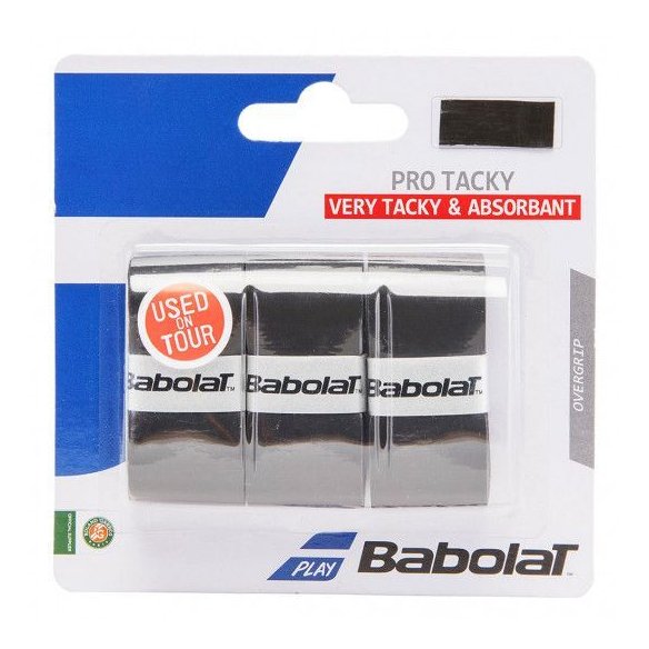 653039/105 Намотка на ракетку Babolat PRO TACKY X3 (Упаковка, 3 штуки) 653039/105 фото від «TennisPortal» Київ Україна