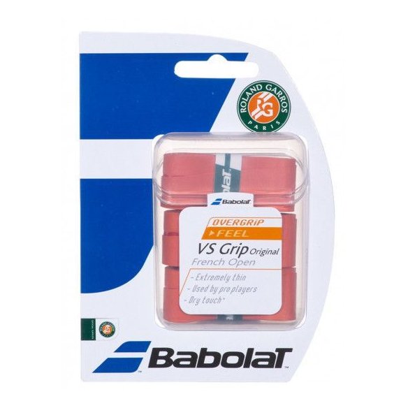 653027/120 Намотка на ракетку Babolat VS GRIP RG/FO X3 (Упаковка, 3 штуки) 653027/120 фото від «TennisPortal» Київ Україна