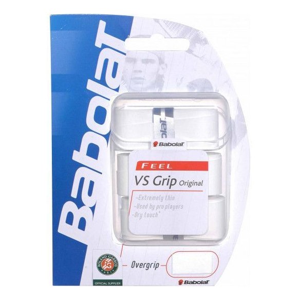 653014/101 Намотка на ракетку Babolat VS GRIP ORIGINAL X3 (Упаковка, 3 штуки) 653014/101 фото від «TennisPortal» Київ Україна
