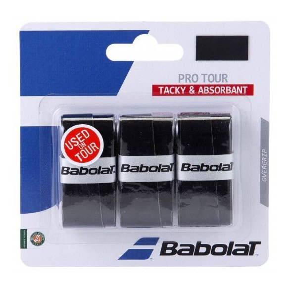 653037/105 Намотка на ракетку Babolat PRO TOUR X3 (Упаковка, 3 штуки) 653037/105 фото від «TennisPortal» Київ Україна