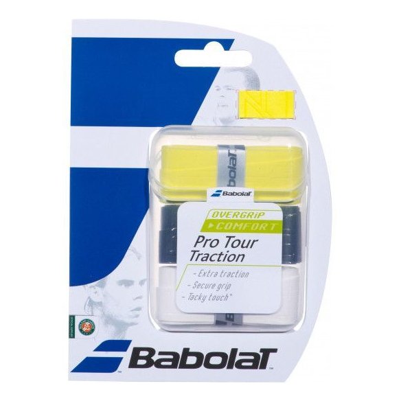 653026/134 Намотка на ракетку Babolat PRO TOUR TRACTION X3 (Упаковка, 3 штуки) 653026/134 фото від «TennisPortal» Київ Україна