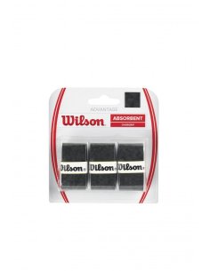 WRZ4033BK Обмотка теніс W ADVANTAGE OVERGRIP BK 3PK фото від «TennisPortal» Київ Україна